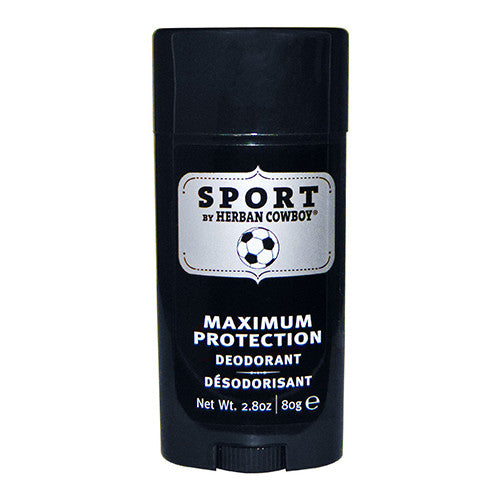 Herban Cowboy Maximum Protection Sport Deodorant 2.8 Oz